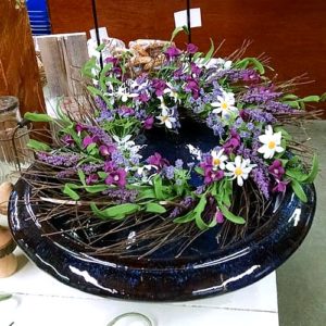 Let us create an arrangement of our seasonal flowers